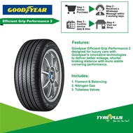 Goodyear Tyres Efficient Grip Performance 2 15" 16" 17" Inch