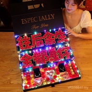 Valentine's Day Makeup Gift Birthday Gift Chocolate Soap Flower Gift Box for Wife Practical Girl Cre