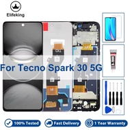 Top Quality LCD For Infinix Tecno Spark 30 30C 30C 5G KL8H kl5 Display Touch Screen Assembly With Fr
