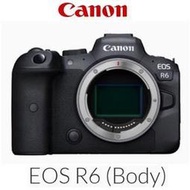 分期含發票*公司貨 CANON EOS R6 Body單機身全片幅無反光鏡單眼相機