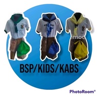 KIDS SCOUT// BOYS SCOUT UNIFORM// SET BSP//KAB