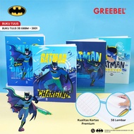 (1 book) Greebel School Notebook A5 38 Sheets Batman Motif GBBM 3801 (1PCS) I Greebel Notebook