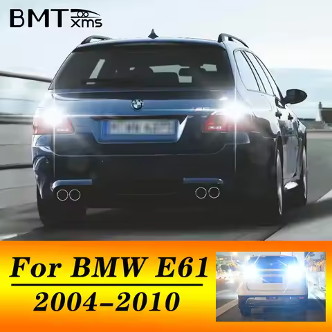 BMTxms 2PCS T15 W16W 921 LED Reversing Backup Light For BMW E61 5 Series 2004 2005 2006 2007 2008 20