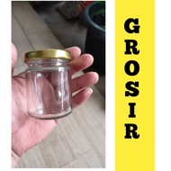 Selected Items 162 PCS 7 ml glass cylinder bottle with gold lid New gold lid 7 ml glass jar bottle 7