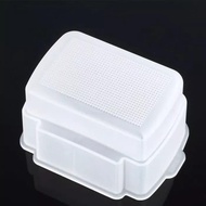 Bright- Omni Flash Diffuser DomeBOUNCE For Godox Speedlite Tt600 Tt685 V850Ii