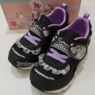日本直送 moon star moonstar 三麗鷗 Sanrio Characters Kuromi 庫洛米 女童 波鞋 網面 休閒鞋