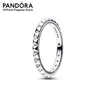 Pandora ME Pyramids Ring แหวน แหวนแพนดอร่า แหวนแพนดอร่ามี แหวนสีเงิน แหวนเงิน