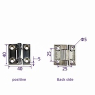 1pcs 40/50/60mm Boat Cast Door Butt Hinges Four-section Stainless Steel bisagra for door heavy duty 