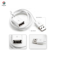 EMERAY 1M-3ft USB 2.0 White Extender Electronic Male To Female Cord