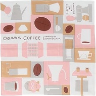 Coffee Time With Vorn 27201501 Handkerchief "Ogawa COFFEE LABORATORY" Print Handkerchief