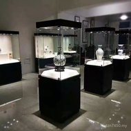 Sample Counter Paint Cultural Relics Museum Glass Cabinet Product Jade Display Cabinet Display Cabin