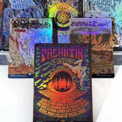 LTR LTC FOIL3--001 Tcg proxy magical cards The One Ring Dawn of a New Age Shadow of the Enemy Orcish