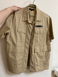 CACO NAVY CONCISE PRODUCTION 男 口袋外套 襯衫