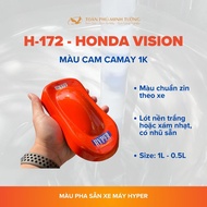 HYPER motorcycle paint camay red orange Honda Vision SH (Code: H-172) - 1 Liter