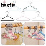 10PCS Pet Hanger, Non-slip DIY Pet Clothes Hanger,  Metal Solid Color Special Display Rack Mini Pet 