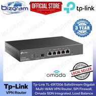 Tp-Link ER7206 SafeStream Gigabit Multi-WAN VPN Router, SPI Firewall, Omada SDN Integrated, Load Bal