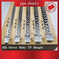 READY STOCK | 925 Silver TP Baby Bangle For Kids | Bangle Budak Gelang Tangan Perak 925