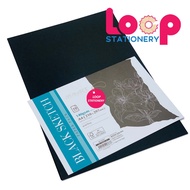 MayArt A4 Black Sketch Paper Pack 140gsm 10Sheets