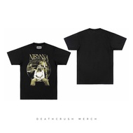 Nirvana T-Shirt - Original Distro Metal Shirt Picture Black Metal T-Shirt Distro Shirt Band T-Shirt