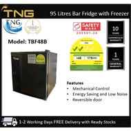 TNG 48 Litres Bar Fridge - Black