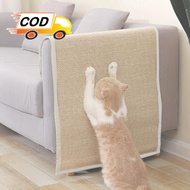 Karpet Garukan Kucing Multifungsi Anti Gores Scratcher Mat Serat Bambu Pelapis Sofa Lantai Meja