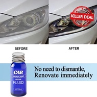 50ml 9H Car Headlight Lens Restoration Plastic Light System Repair Cleaner Polishing O6G4
