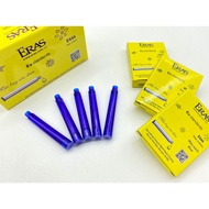 [ERASVN] 10 Erasable Ink Cartridges 3.4mm E444 (Blue/Black/Purple)