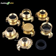 FAMY Qui Connect Water Fitting Claw Couplings Tap Connectors Copper DN15 DN20 DN25 Garden Water Conn