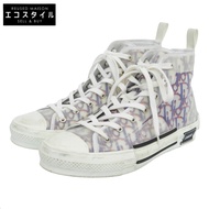 Dior 20CLS 全身印花 B23 高筒運動鞋，男款白色，42 號（42）[二手]