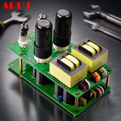 1set APPJ Single End 6J1+6P6P Vacuum Tube Amplifier Kit DIY Board Class A Power AMP Hifi Vintage Sou