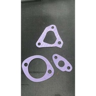 GASKET COVER / HOUSING / CASE THERMOSTAT PROTON WAJA (2000-2011) 4G18 MMC ENGINE 1 SET 3PCS TOP / BO