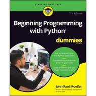 [100% Original Books] - Beginning Programming with Python For Dummies by John Paul Mueller (US editi