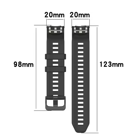 Smart Watch Strap Silicone for Garmin Instinct 2S Replacement Accessories Graphite Grey Red White