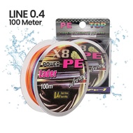 PE LINE X8 FISHING LINE 100 METER BRAIDED FISHING LINE