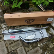 Corbi Corbi RAP MUFFLER Exhaust Original Spec Up 200cc Exhaust HONDA Cb 125 Cb 100 Corbi RAP MUFFLER Original 100% Original Details