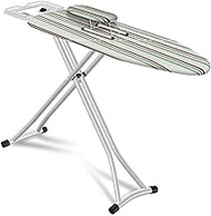 Adjustable Ironing Board, Metal Iron Hanger for Balcony Home, Dorm Apartment Laundry Room Folding Ironing Board (Color : D, Size : 120 x 30 x 75-85 cm)