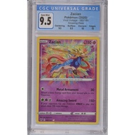 2020 Pokemon Sword &amp; Shield Vivid Voltage Amazing Rare Zacian #82 CGC 9.5 GEM