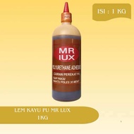 Lem Pu Busa Merk Mr lux Kemasan 1 Kg Lem Madu