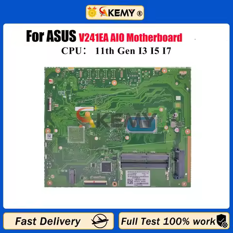 V241EA Motherboard For ASUS Vivo AiO V241E V241EA V241EP Mainboard With I3 I5 I7 CPU 100% tests OK f