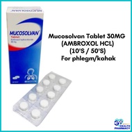 Mucosolvan Tablet 30MG (AMBROXOL HCL)(10'S / 50'S) For phlegm/kahak