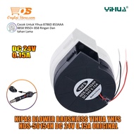 YIHUA YHFS HDS-50154H DC 24V 0.15A ORIGINAL BRUSHLESS BLOWER FAN