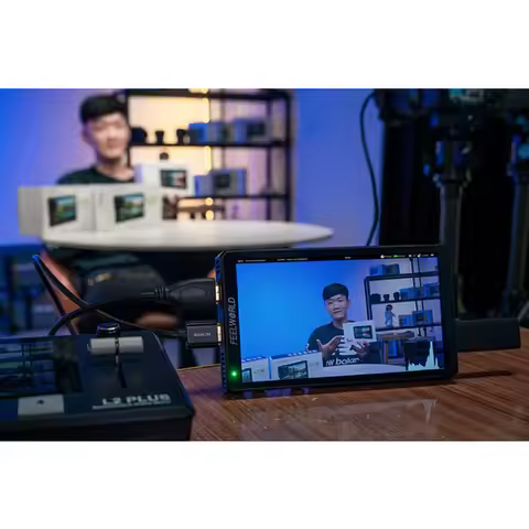 FEELWORLD CUT6S 6 inch 4K 3G-SDI/HDMI Touchscreen On-Camera Monitor Recorder 3D LUT Support for Live