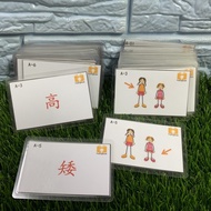 Kata Adjective Flash Card