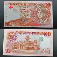 Collectibles for TT7970551 DoublePrefix UNC 100%New Malaysia Siri 6 RM10 Jaffar Hussein Duit Lama Ma