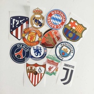 IRON-ON SCREEN PRINTING FOR/DTF FOOTBALL CLUB LOGO Size 7 CM