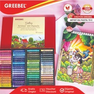 GREEBEL Crayon Artist 72 Colors Crayon Artist Oil Pastel 72 Crayon Greebel