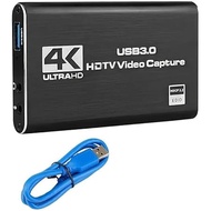 4K HDMI Capture Card with 1080P 60FPS USB3.0 for Streaming