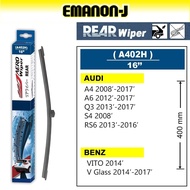 AERO Rear Wiper A402H (16"/400mm) AUDI A4 A6 Q3 S4 RS6 BENZ VITO V GLASS