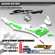 STRIPING SATRIA FU LAMA F150 BARONG STIKER VARIASI MOTIF KEREN TERLARIS