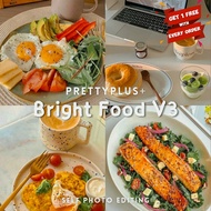 Bright Food V3 | Lightroom Preset Mobile IOS Android & PC Desktop | Random FREE 1 Preset